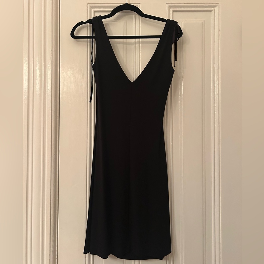 Banana Republic Black Backless Dress